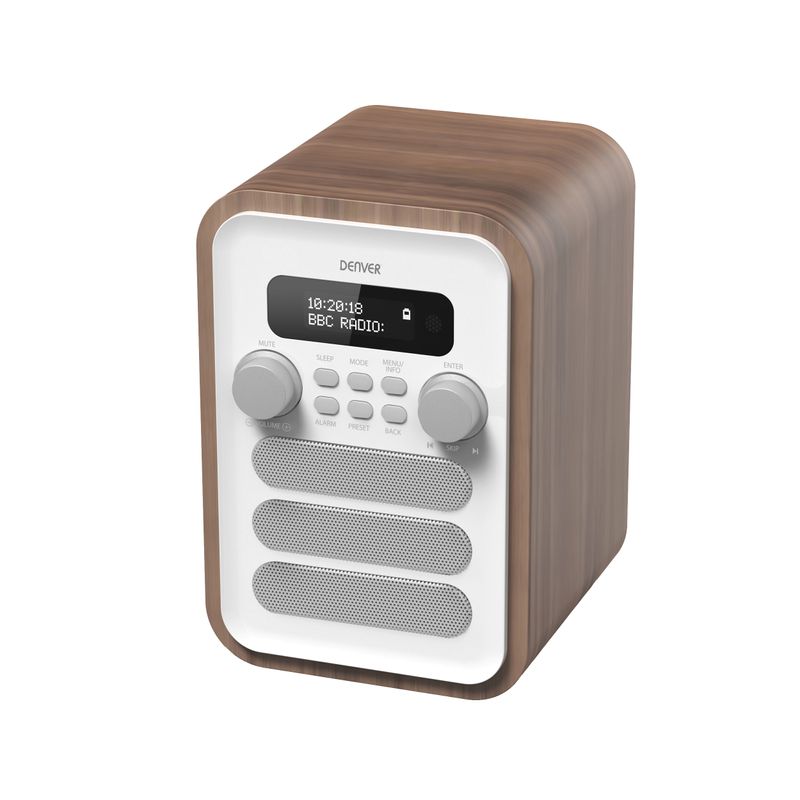 Denver-DAB-48WHITE-radio-Personale-Digitale-Bianco-Legno