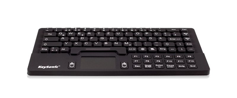 KeySonic-KSK-5031IN-tastiera-USB-QWERTZ-Tedesco-Nero