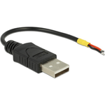 Delock Cavo USB 2.0 Tipo-A maschio  2 x estremit  del cavo aperte alimentazione 10 cm Raspberry Pi