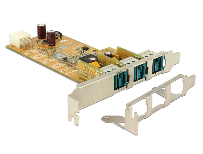 DeLock---Adattatore-USB---PCIe-1.1---Alimentato-USB-2.0--12-V--x-3