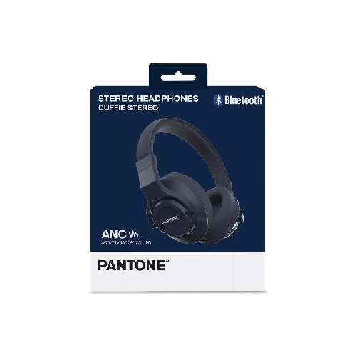 Pantone-PT-WH005-Auricolare-Con-cavo-e-senza-cavo-A-Padiglione-Musica-e-Chiamate-Bluetooth-Blu