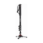 Manfrotto MVMXPROA4 monopiede per fotocamera 1/4, 3/8" Alluminio Nero