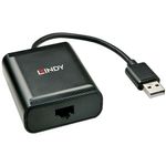 Lindy-42679-hub-di-interfaccia-USB-2.0-Nero--Usb-2.0-Cat.5-Extender-60M-4---Ports---Warranty-24M-