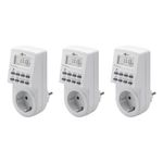 Goobay 55544 timer elettrico Bianco Timer giornaliero/settimanale