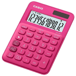 Casio-MS-20UC-RD-calcolatrice-Desktop-Calcolatrice-di-base-Rosso