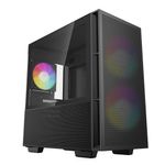 Deepcool Case Micro ATX CH360 ARGB Nero