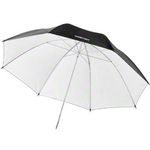 Walimex 17658 ombrello Nero, Bianco