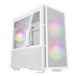 Deepcool Case Micro ATX CH360 ARGB Bianco