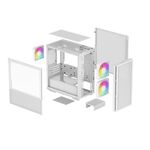 Deepcool-Case-Micro-ATX-CH360-ARGB-Bianco