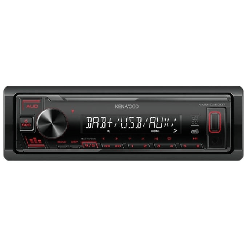 Kenwood-KMM-DAB307-Ricevitore-multimediale-per-auto-Nero-200-W