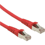 ROLINE CAT.6a S/FTP cavo di rete Rosso 1 m Cat6a S/FTP S-STP (Roline CAT6A S/FTP CU LSZH Ethernet Cable Red 1m)