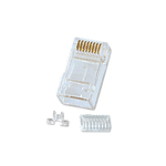 Lindy 62430 cavo di collegamento RJ-45 8-pin cat.6 Trasparente