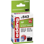 Edding cartuccia per stampante edding EDD-543 nera compatibile con HP 302XL (F6U68AE)