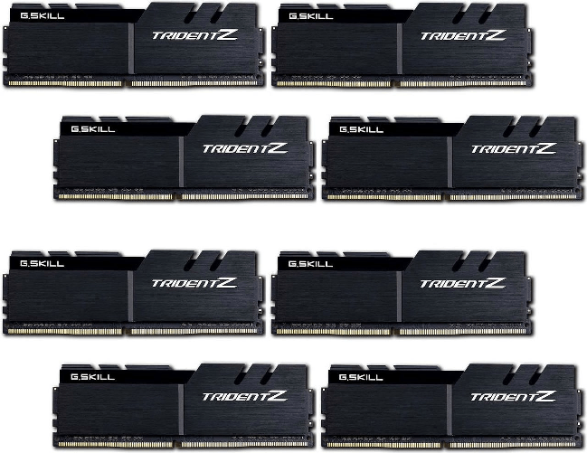 G.Skill-TridentZ-Series---DDR4---Kit---128-GB--8-x-16-GB---DIMM-288-PIN---3600-MHz---PC4-28800---CL17---1.35-V---ungepuf