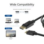 ACT-AK4071-Cavo-DisplayPort-1-m-Nero