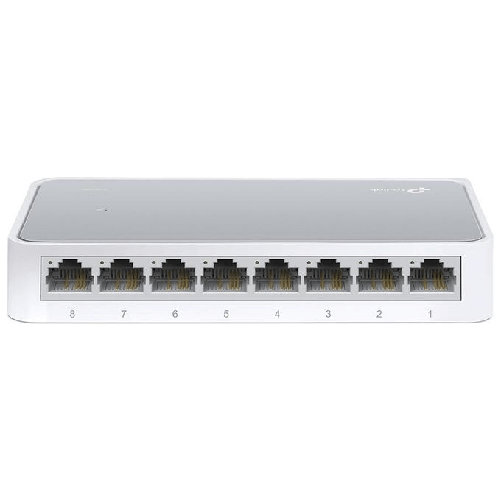 TP-Link-TL-SF1008D-Non-gestito-Fast-Ethernet--10-100--Bianco