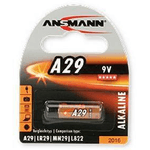 Ansmann Batteria A29/LR29 ANSMANN tensione di 9 V 1 blister