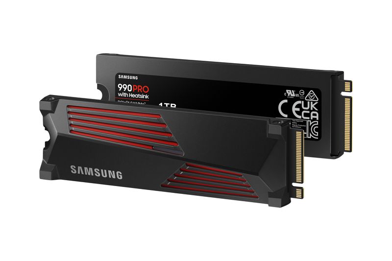 Samsung-990-PRO-NVMe-1Tb-con-Dissipatore-di-Calore-SSD-Interno