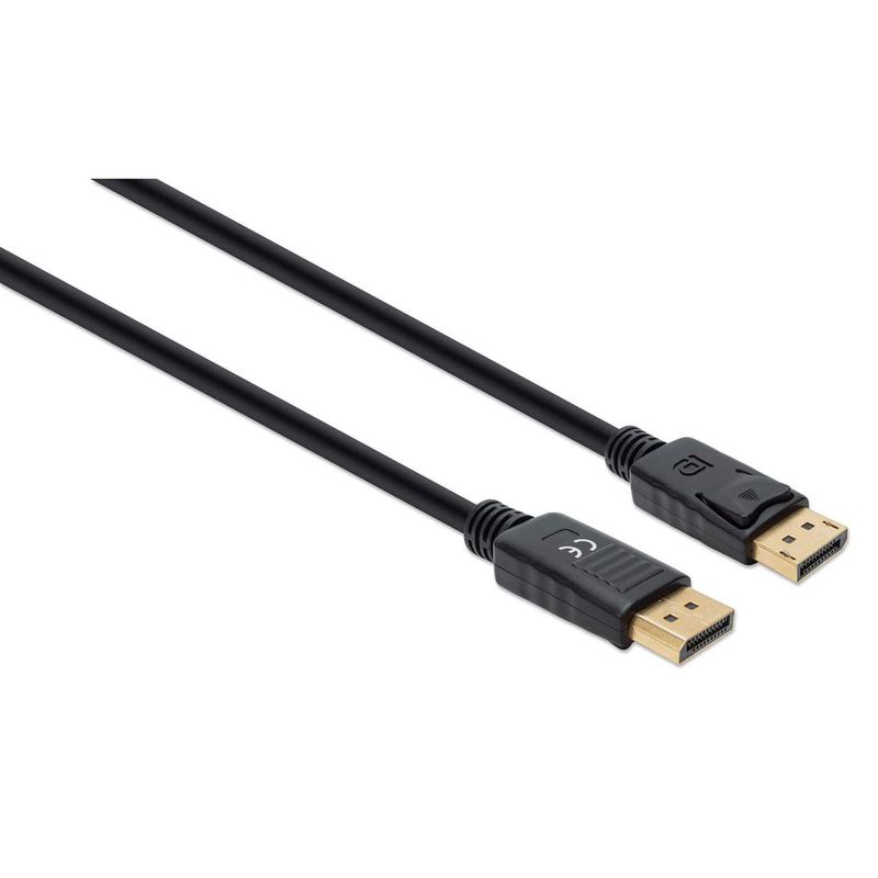 Manhattan-355575-cavo-DisplayPort-2-m-Nero--DisplayPort-1.4-Cable-8K60hz-2m-PVC-Cable-Male-to-Male-Equivalent-to-Startec