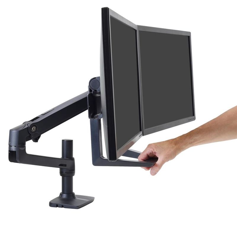 Ergotron-98-037-224-Accessorio-per-il-montaggio-del-monitor--LX-DUAL-DIRECT-GRIFF-KIT---BLACK-