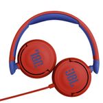 JBL-JR310-Auricolare-Cablato-A-Padiglione-MUSICA-Rosso