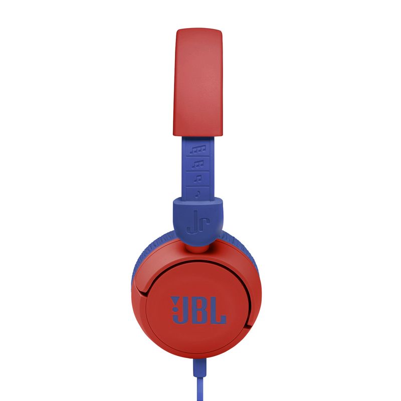 JBL-JR310-Auricolare-Cablato-A-Padiglione-MUSICA-Rosso