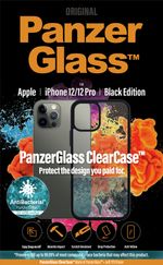 PanzerGlass-0252-custodia-per-cellulare-155-cm-6.1-Cover-Nero--CLEARCASE-WITH-BLACKFRAME-FOR---APPLE-IPHONE-12-12-PRO-