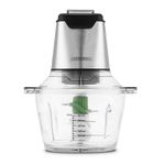 Gastroback Design Mini Chopper Plus tritaverdure elettrico 0,6 L 400 W Acciaio inox, Trasparente