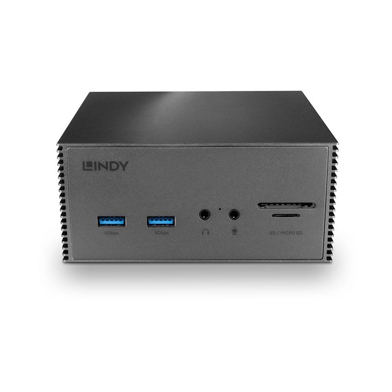 Lindy-43378-replicatore-di-porte-e-docking-station-per-laptop-Cablato-USB-3.2-Gen-2--3.1-Gen-2--Type-C-Grigio