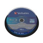 Verbatim 43746 disco vergine Blu-Ray BD-R 50 GB 10 pz