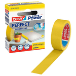 Tesa Nastro adesivo in tela tesa extra Power Perfect plastificato 19 mm x 275 m giallo - 56341-00030-03