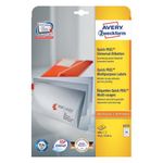 Avery Zweckform Avery 6172 etichetta autoadesiva Rettangolo Permanente Bianco 600 pz