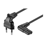 Microconnect PE030730AA cavo di alimentazione Nero 3 m Accoppiatore C7 (Power Cord Notebook 3m Black - Euro plug to Euro