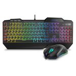 Krom Krusher tastiera Mouse incluso Gaming USB Nero