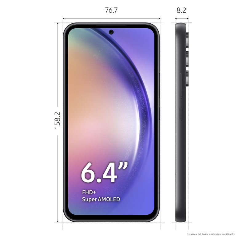 Samsung-Galaxy-A54-5G-Display-FHD--Super-AMOLED-6.4”-Android-13-8GB-RAM-128GB-Doppia-SIM-Batteria-5.000-mAh
