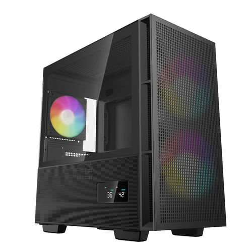 DeepCool-CH360-DIGITAL-Micro-Tower-Nero--DeepCool-CH360-Digital-Gaming-Case-Black-Mid-Tower-with-Tempered-Glass-Side-Win