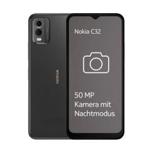 Nokia C C32 16,6 cm (6.52") Doppia SIM Android 13 4G USB tipo-C 3 GB 64 GB 5000 mAh Antracite