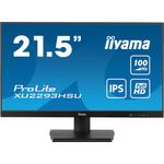 Iiyama Diagonale 21.5"/54.5cm  Auflsung 1920x1080  Helligkeit 250cd/m  Kontrast 1