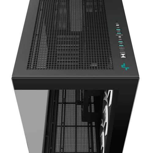 DeepCool-CH780-Tower-Nero--DeepCool-CH780-Black-Full-Tower-Gaming-Case-Tempered-Glass-1x-420mm-ARGB-Side-fan-Mini-ITX---