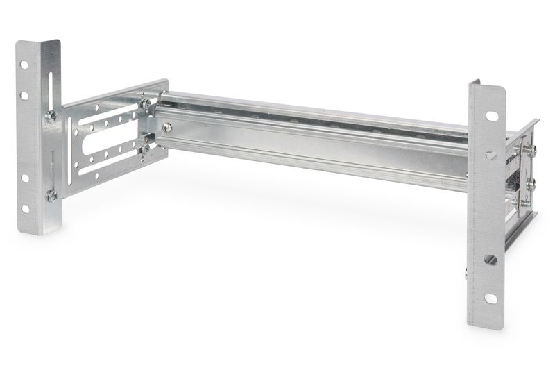 Supporto-guida-DIN-4U-178x483x223-mm-galvanized-incl.-din-rail-variable-depth-and-height