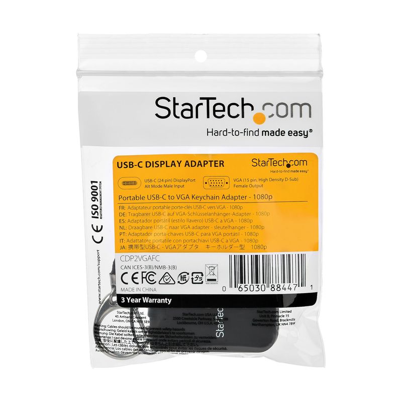 StarTech.com-Adattatore-portatile-USB-C-a-VGA-con-portachiavi-ad-attacco-rapido--USB-C-TO-VGA-ADAPTER-CONVERTER---USB-TY