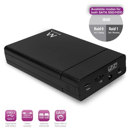 EWENT-BOX-HARD-DISK-25--2-BAY-USB-3.0-EW7043