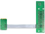 Delock-Riser-Card-Mini-PCI-Express--2-x-PCI-con-cavo-flessibile-da-13-cm-diretto-a-sinistra