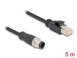 Delock-M12-Kabel-A-kodiert-8-Pin-Stecker-zu-RJ45-PVC-5-m--80811-