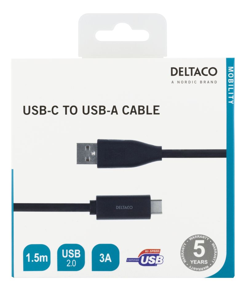 Deltaco-USBC-1005M-USB-Kabel-USB-2.0-15-m-USB-A-Schwarz--USBC-1005M-