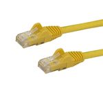 StarTech.com Cavo di rete Cat 6 - Cavo Patch Ethernet RJ45 UTP giallo antigroviglio -2m