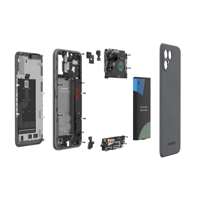 Fairphone-4-16-cm-6.3-Doppia-SIM-Android-11-5G-USB-tipo-C-8-GB-256-GB-3905-mAh-Grigio--FP4-8-256GB-GREY-6.3IN---ANDROID-