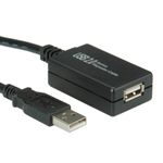 Value Cavo di prolunga USB 2.0 VALUE attivo con ripetitore nero 12 m