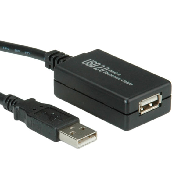 Cavo-di-prolunga-USB-2.0-VALUE-attivo-con-ripetitore-nero-12-m