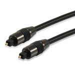 Equip 147923 cavo audio 5 m TOSLINK Nero